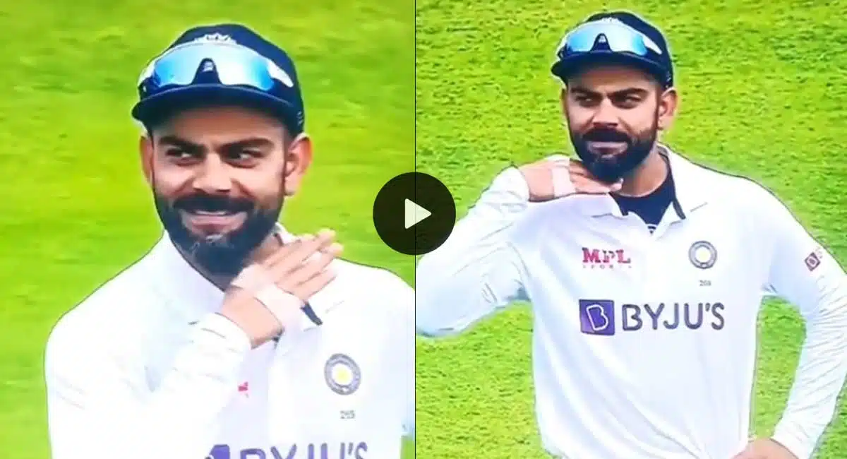 virat kohli steps video viral