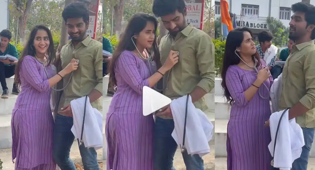 deepthi sunaina enjoys with her co artist