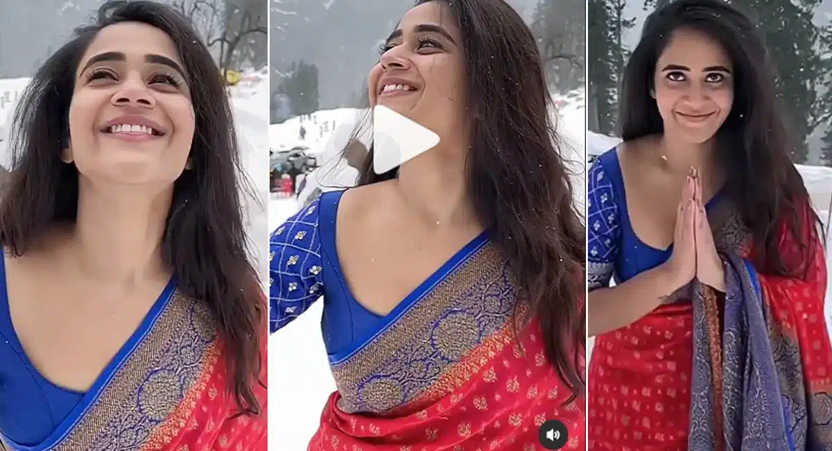 deepthi sunaina latest Video Viral