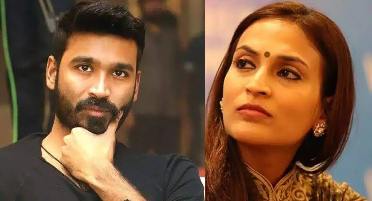 dhanush aishwarya face to face in friends party