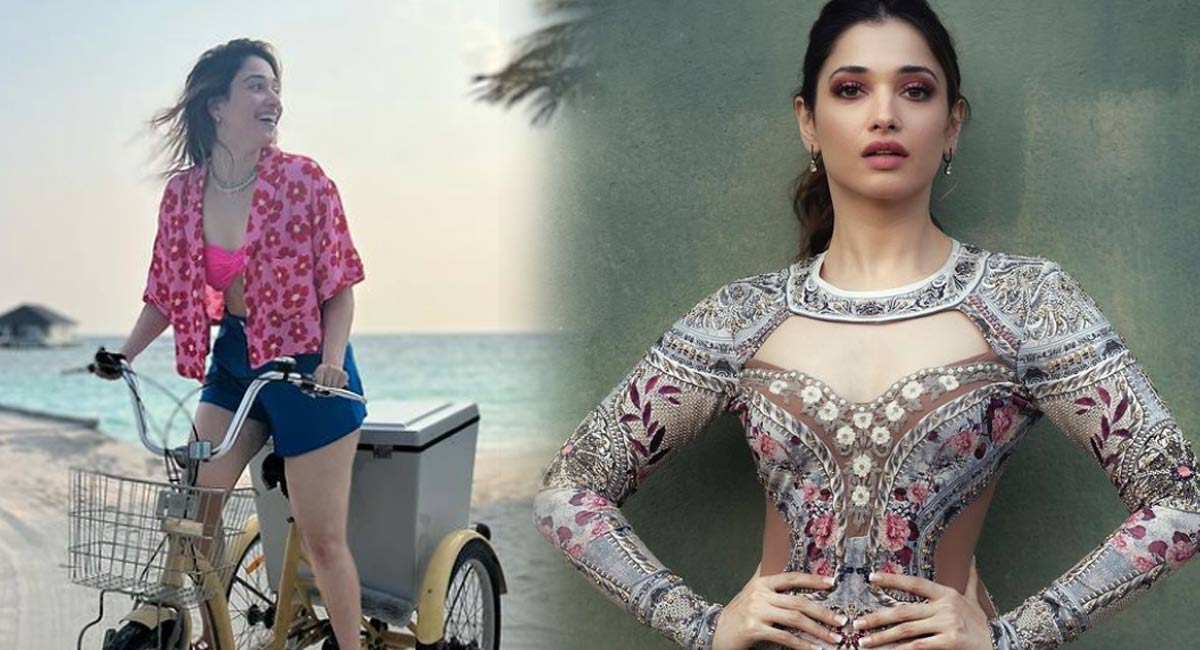 Tamannah : ఐస్‌క్రీం అమ్ముతున్న త‌మ‌న్నా.. ఈ అమ్మడికి ఏమైంది?