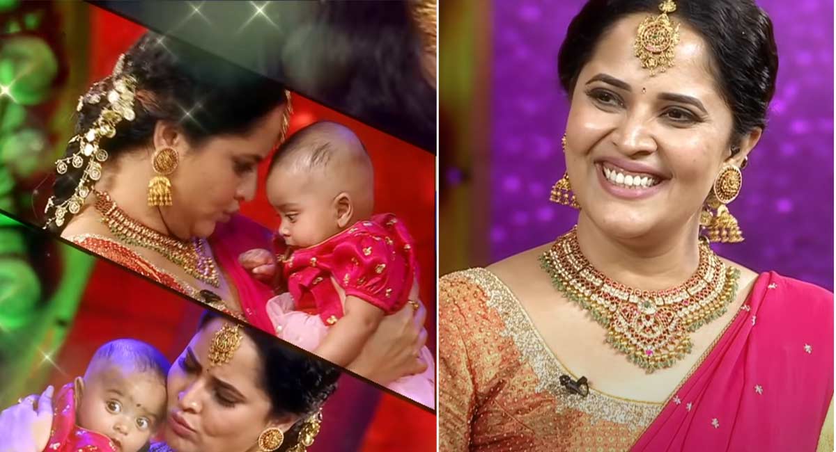 Anasuya  : శ్రీరామ నవమి ఈటీవీ స్పెషల్‌ కార్యక్రమంలో అనసూయ ఎత్తుకున్న పాప ఎవరు?