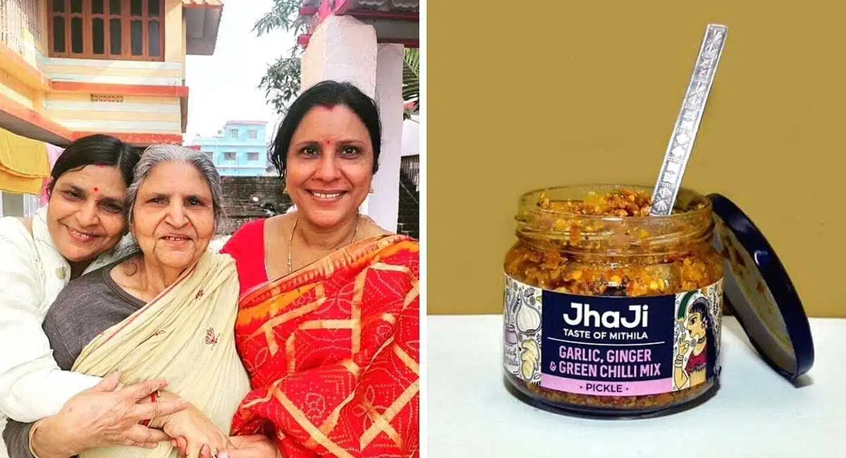 sisters in law bihar mithila mango chilli lemon jhaji pickles shark tank