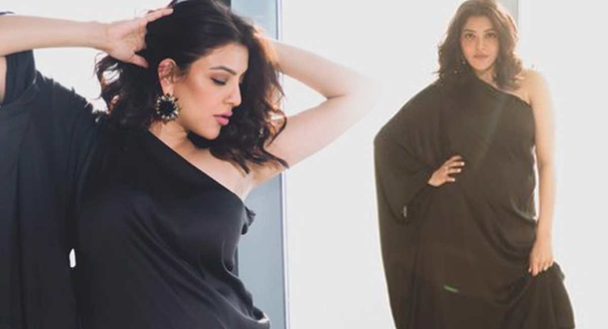 Kajal Aggarwal : బ్లాక్ డ్రెస్‌లో బేబి బంప్‌తో పిచ్చెక్కించిన కాజల్ అగర్వాల్.. థ్రిల్ అవుతున్న ఫ్యాన్స్