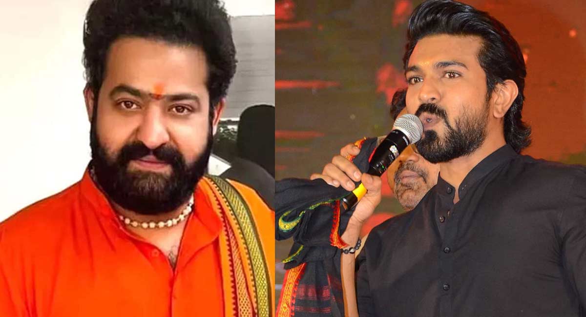 Ram Charan : జూనియర్ ఎన్టీఆర్ మాల వేసుకోవ‌డానికి కార‌ణం చెప్పిన రామ్ చ‌ర‌ణ్