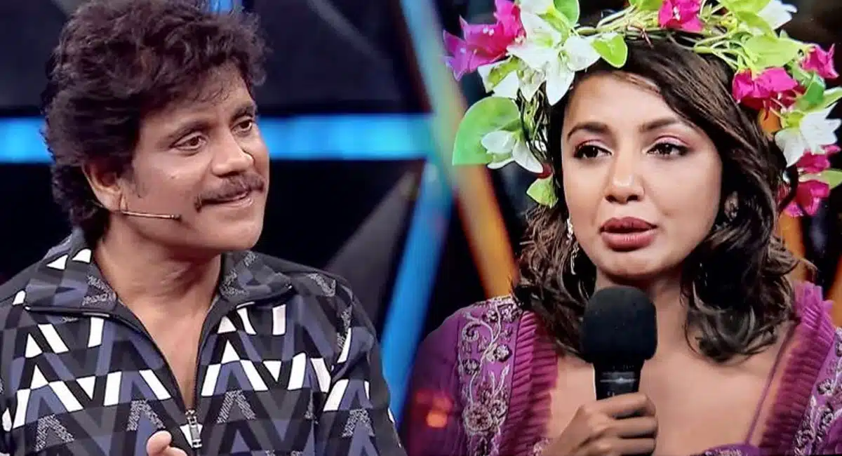 nagarjuna fire on housemates Tejaswi 
