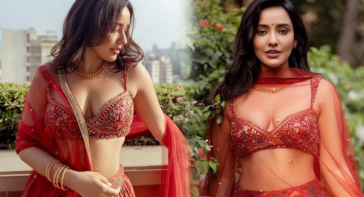 Neha Sharma : రెడ్ డ్రెస్ లో అందాలు ఫోజులతో మ‌తిపొగొడ‌తున్న నెహాశ‌ర్మ‌