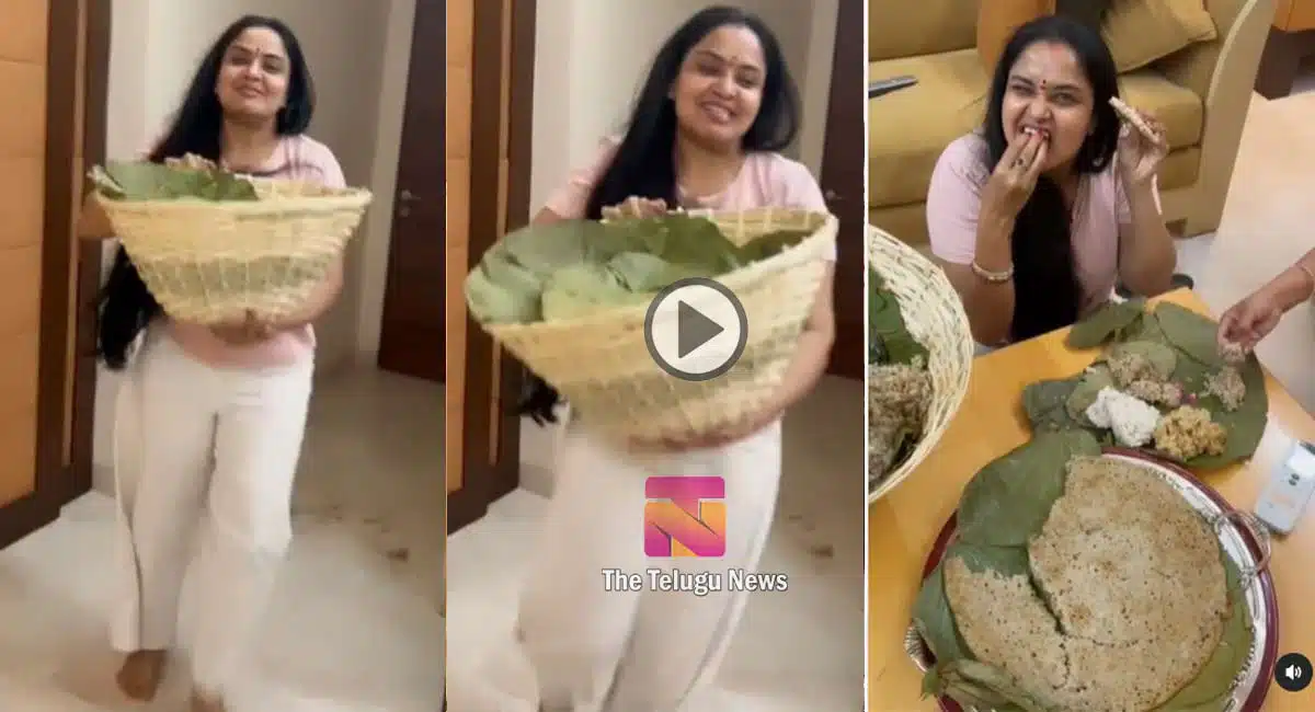 Pragathi On TTD Laddu Prasadam Video