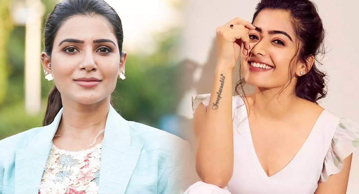 Rashmika Mandanna in supported Samantha trolled by netigens