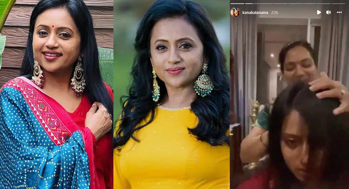 Anchor Suma Relaxing AFter Jayamma Panchayathi Promotions