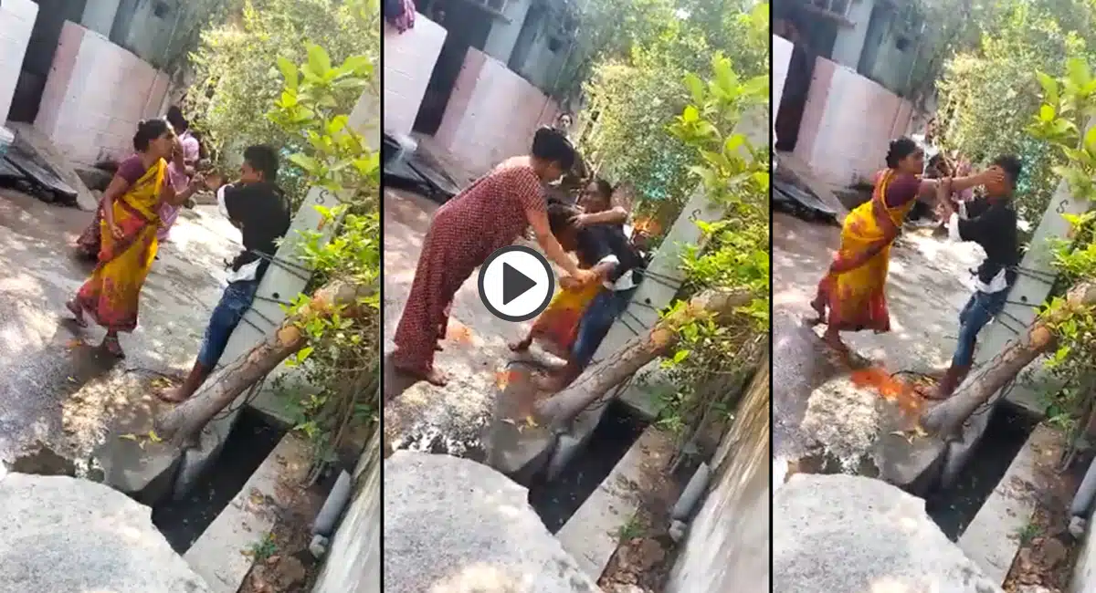 mother punishment to ganja addicted son in teleangana