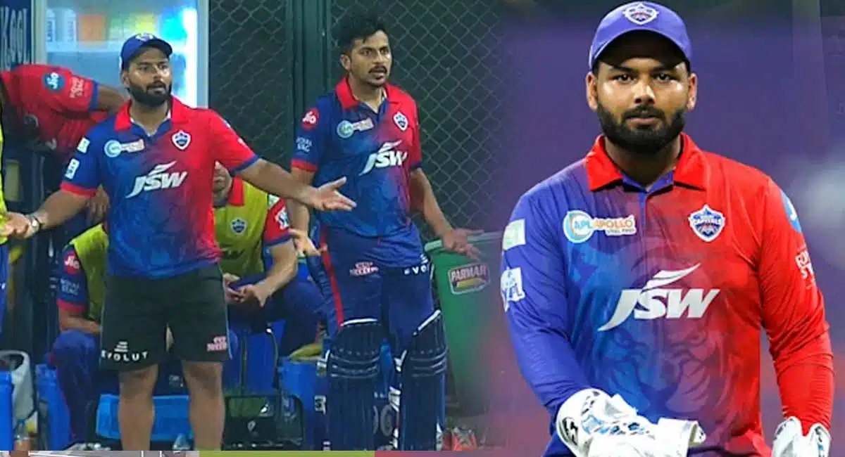 dc vs rr match in full tension on Rishabh Pant Rachcha