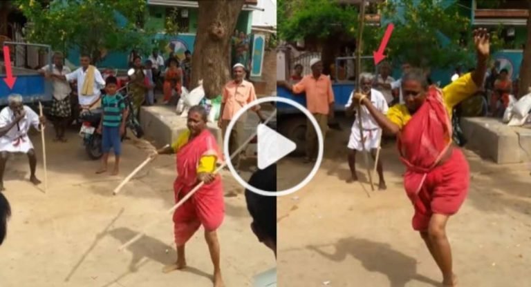 Viral Video : క‌ర్ర‌సాముతో అద‌ర‌గొడుతున్న బామ్మ‌.. వీడియో వైర‌ల్