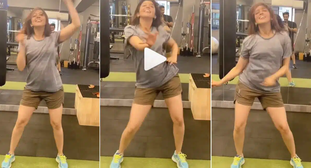 pranitha dance video viral