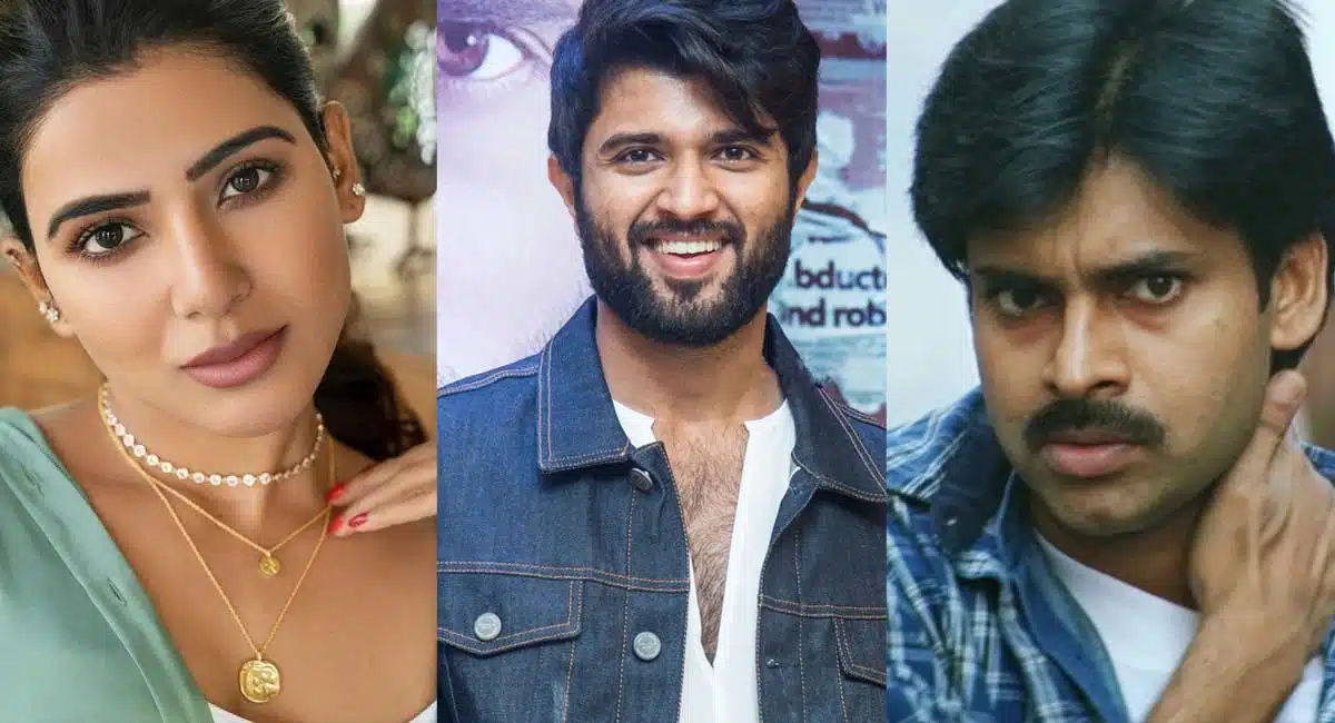 Pawan Kalyan Fans comments khushi title used for Samantha Vijay Devarakonda movie