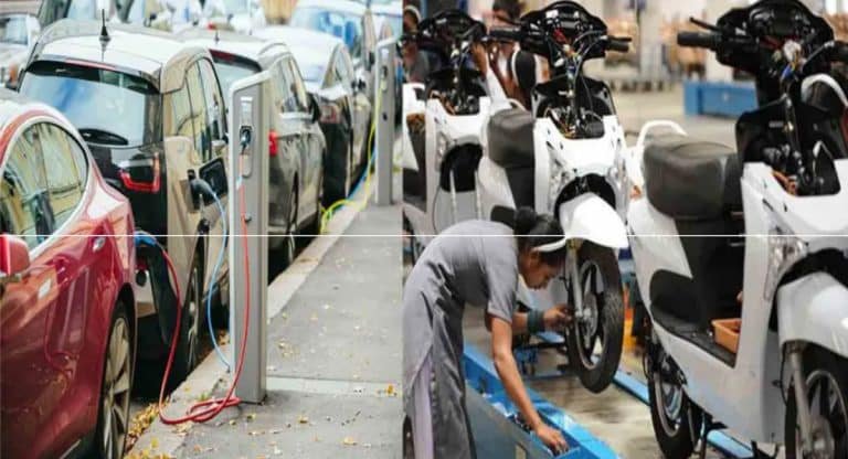 Electric Vehicles Sales : ఈ-వెహికిల్స్ అమ్మ‌కాల జోరు… పెరిగిన టూవీల‌ర్స్ సేల్స్..