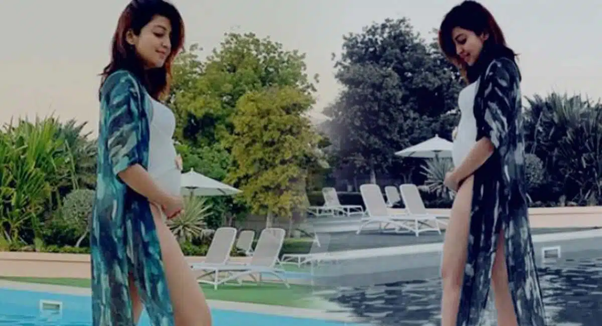 pranitha shares baby bump pics