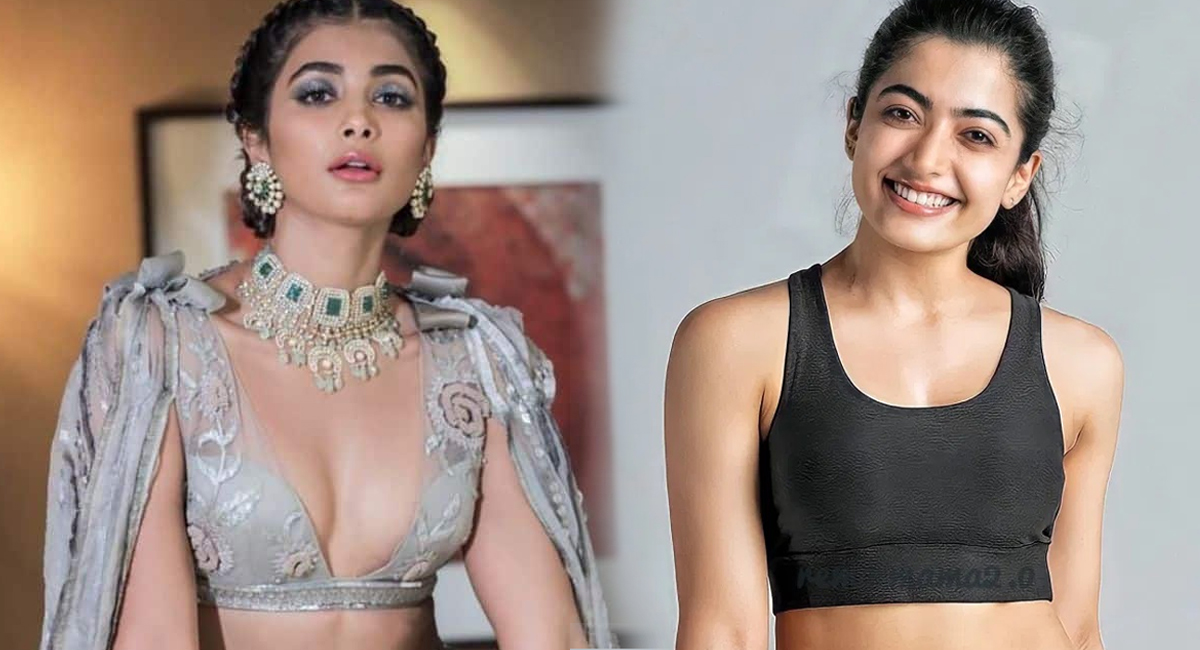 Pooja Hegde : పూజా హెగ్డే, ర‌ష్మిక మంద‌న్న మ‌ధ్య వార్ పీక్స్ లోకి వెళ్లిందా?