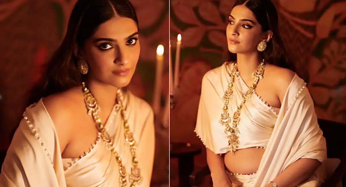 sonam kapoor baby bump pics viral