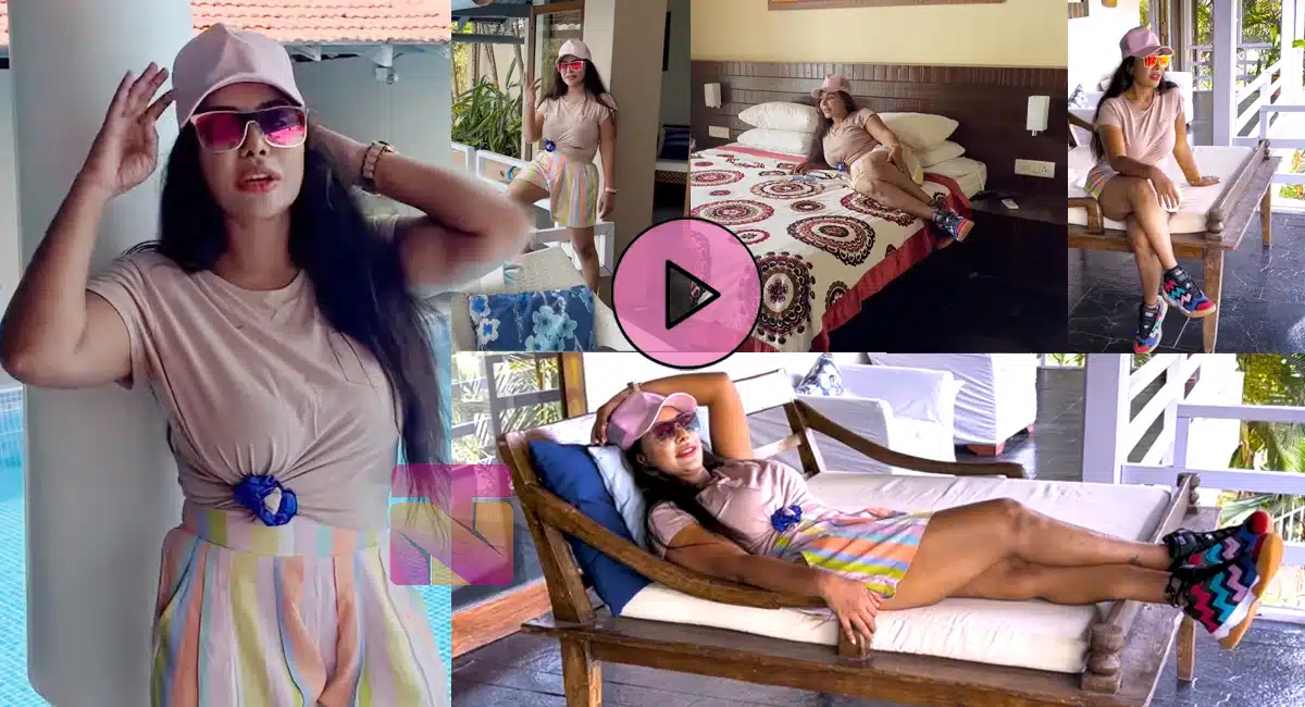 sri reddy enjoyed iin goa