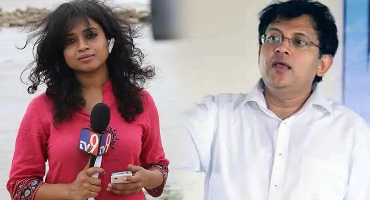 Babu Gogineni setairs on Anchor Devi Nagavalli 