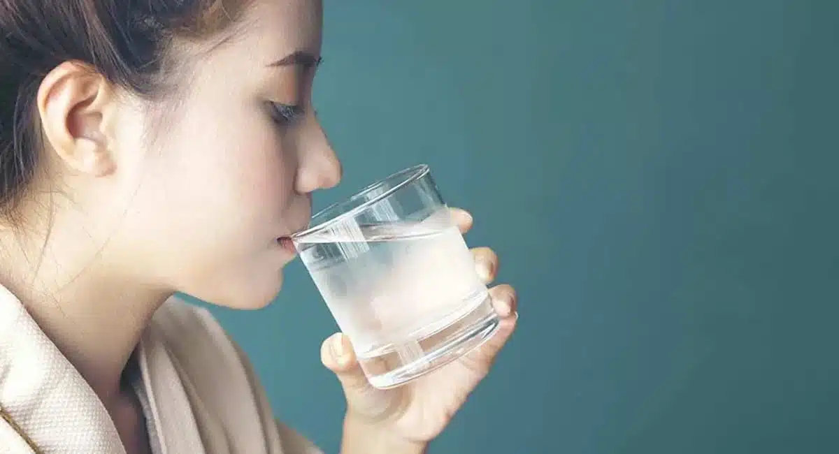 Do you drink water immediately after eating sweets