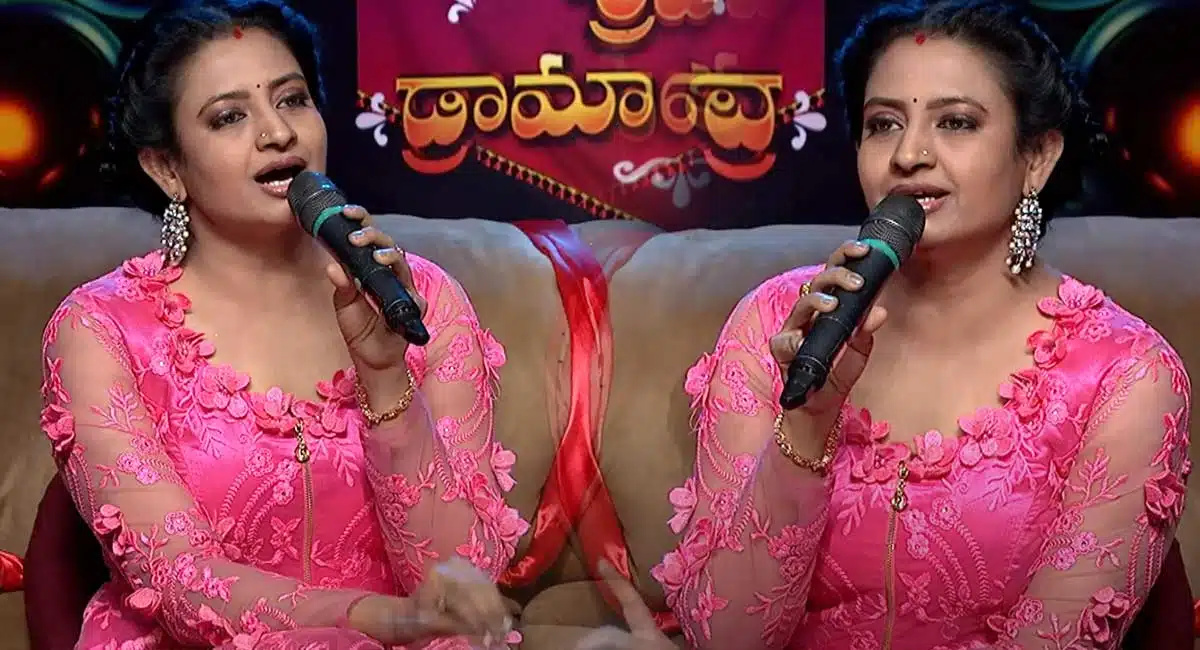 Indraja Gets Emotional At Sridevi Drama Company