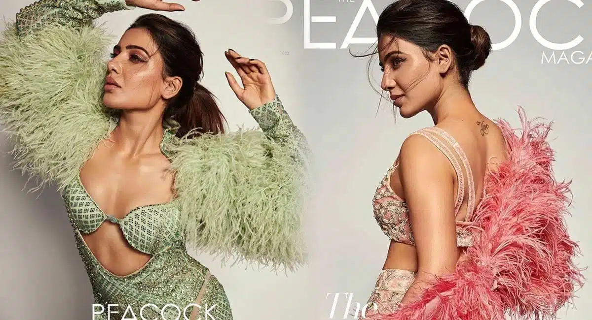 samantha stunning looks to magazine