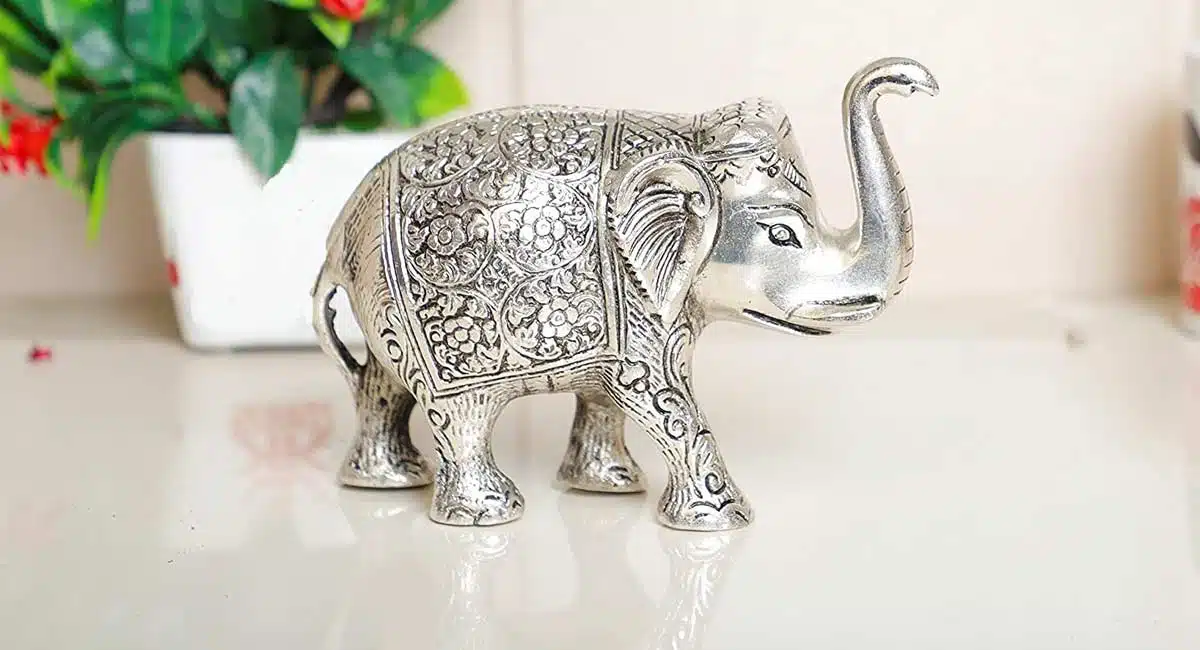 Do you know what happens if you put a silver elephant in the house