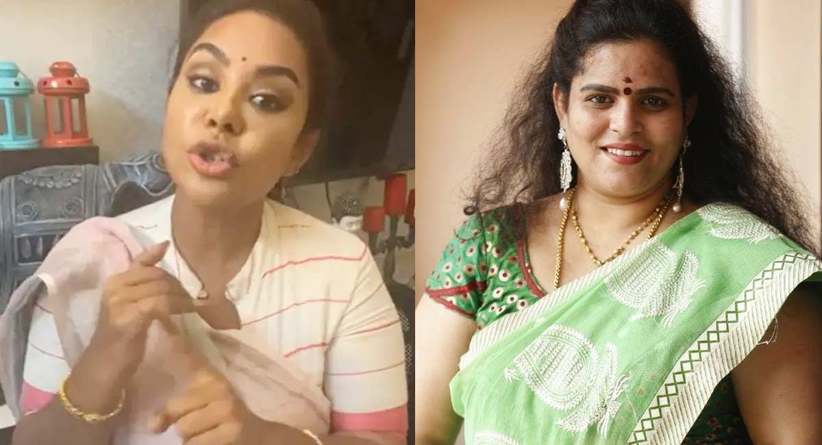 Sri Reddy : క‌రాటే క‌ల్యాణీ, శ్రీ‌కాంత్ రెడ్డి ఇష్యూలోకి శ్రీ‌ రెడ్డి ఎంట‌ర్.. తోలు తీస్తా అంటూ ఫైర్.. ఎవ‌రినంటే..