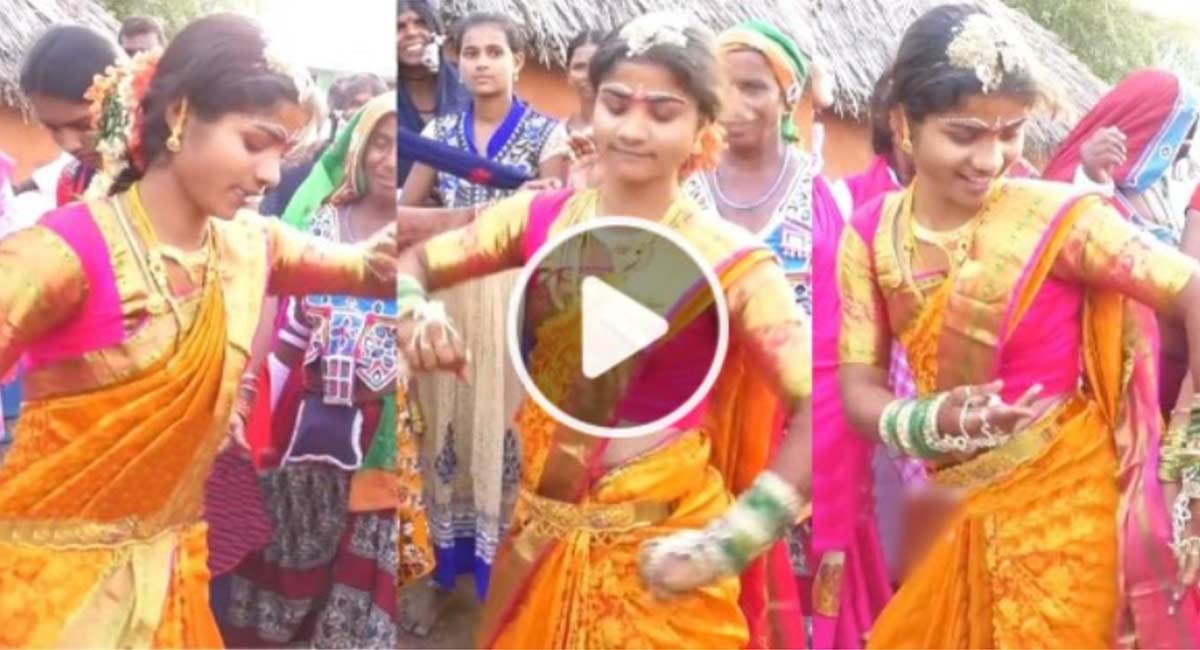 Viral Video : డ్యాన్స్ ఇరగదీసిన పెళ్లి కూతురు.. వీడియో చూస్తే అరుపులే..