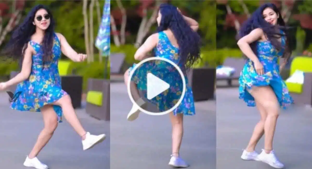 young woman Dance in Video Viral 