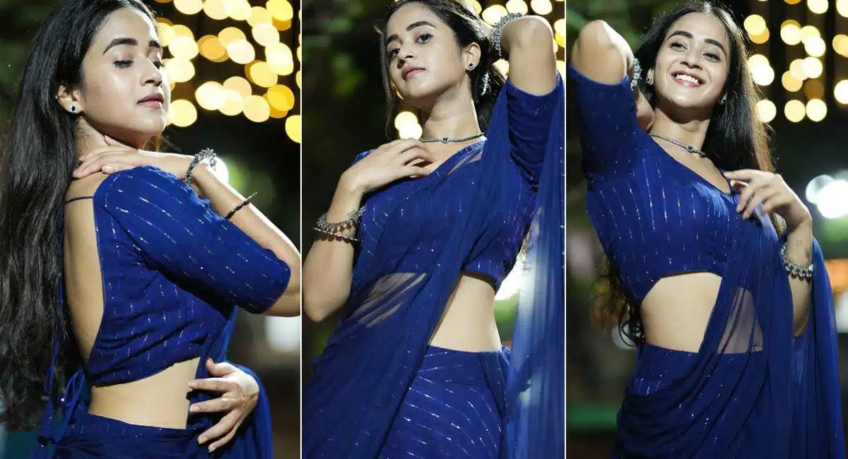 deepthi sunaina blasting with her glamour