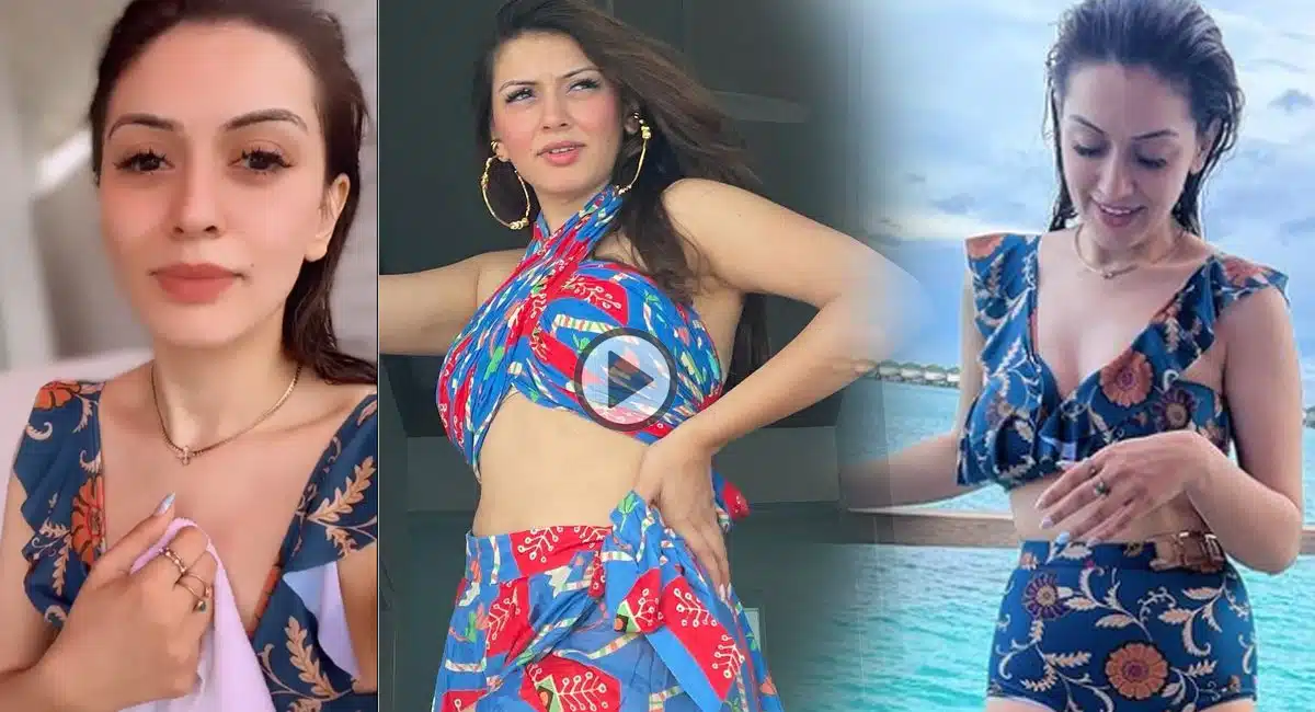 hansika motwani latest Video Viral