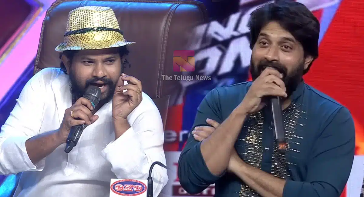 Hyper Aadi Satires on Jani Master In Dhee Show