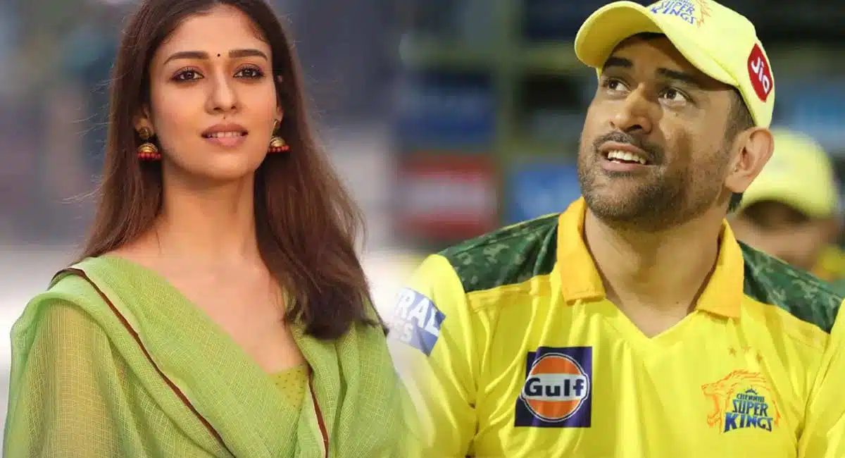 MS Dhoni movie with Nayanathara
