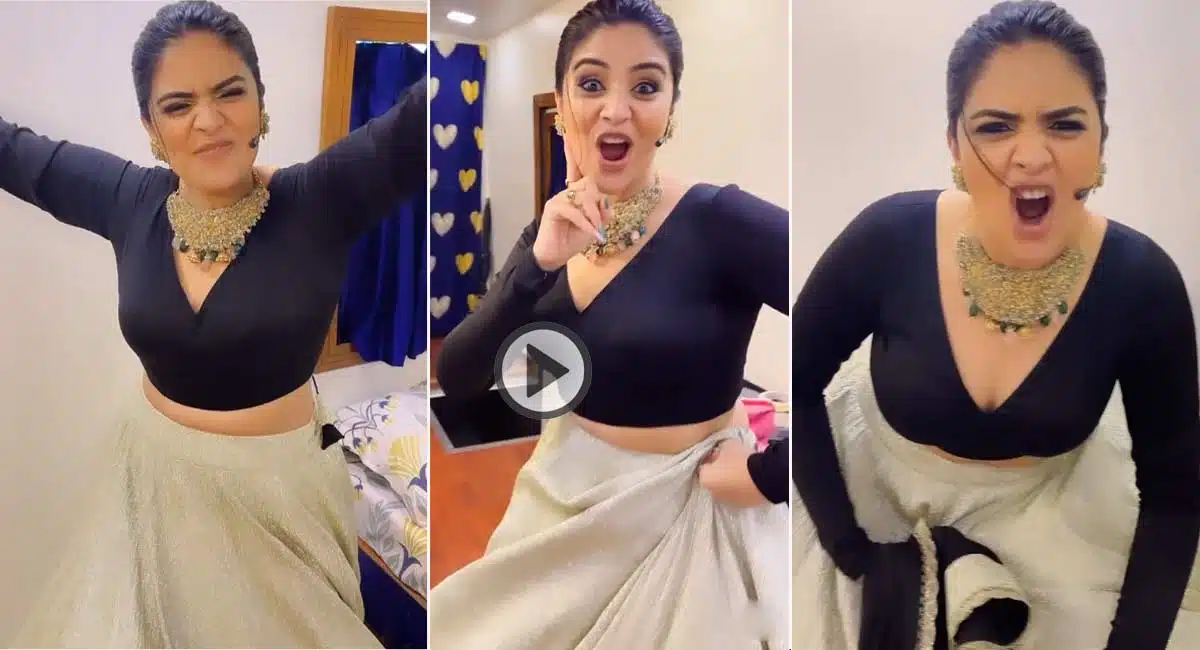 sreemukhi dance video very crazy