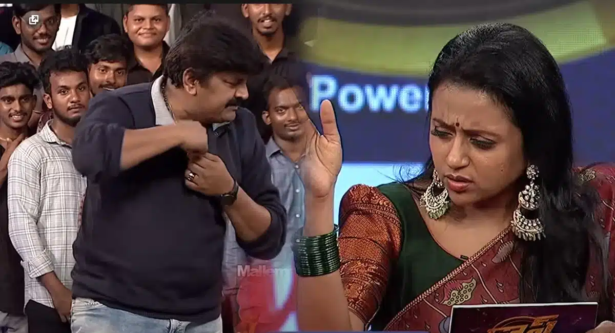 Anchor Suma Imitates Devi Nagavalli Get out Scene