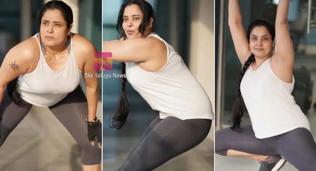 pragathi workout pics viral
