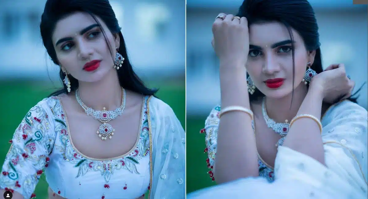 Jabardasth Varsha mind blowing looks