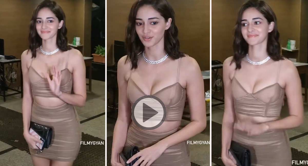 Ananya Panday : పొట్టి డ్రెస్సులో సెగ‌పొట్టిస్తున్న‌ యంగ్ బ్యూటీ అన‌న్య పాండే