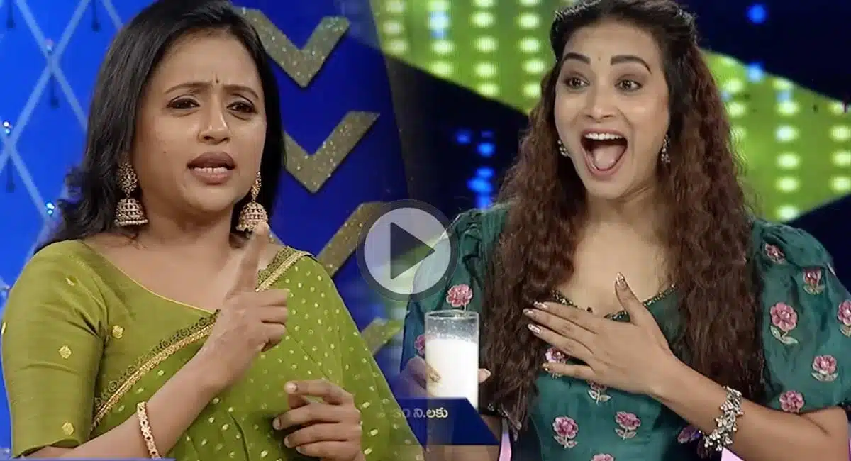 Anchor Suma Fun With Bhanu Sri In Cash SHow