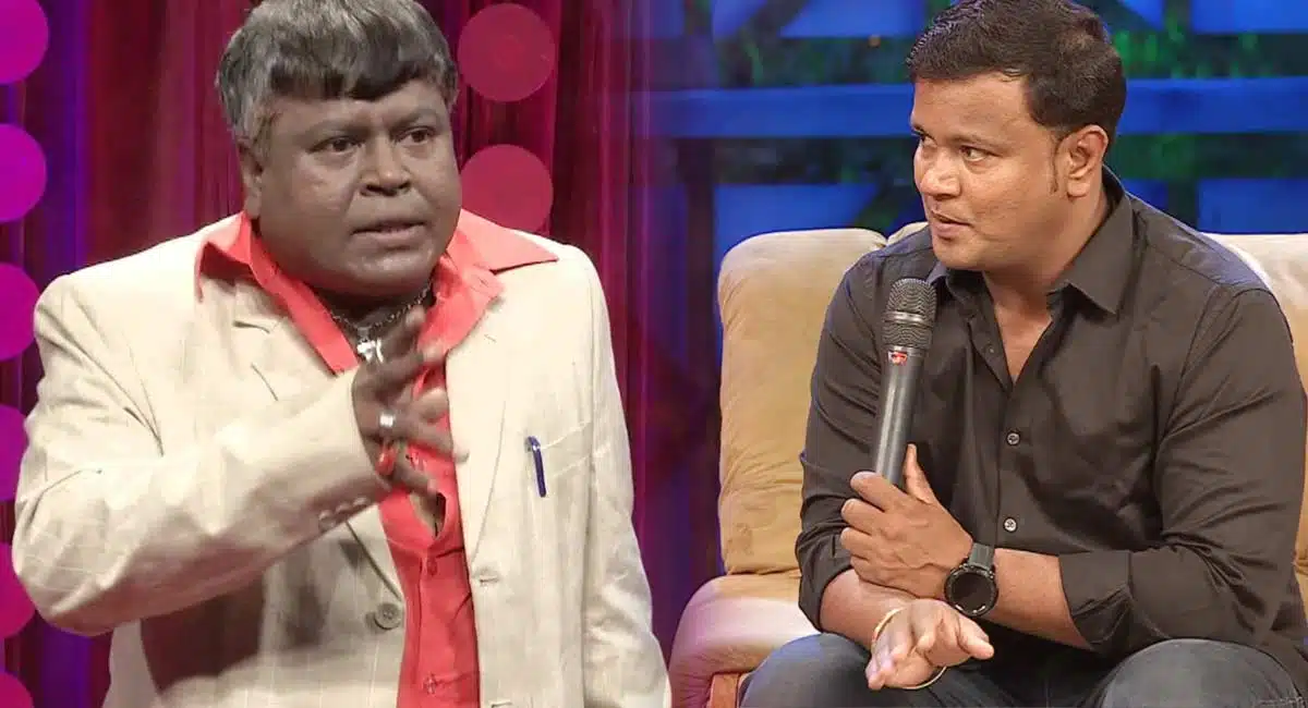 Bullet Bhaskar ABout Apparao In Indraja Questions Skit In Jabardasth