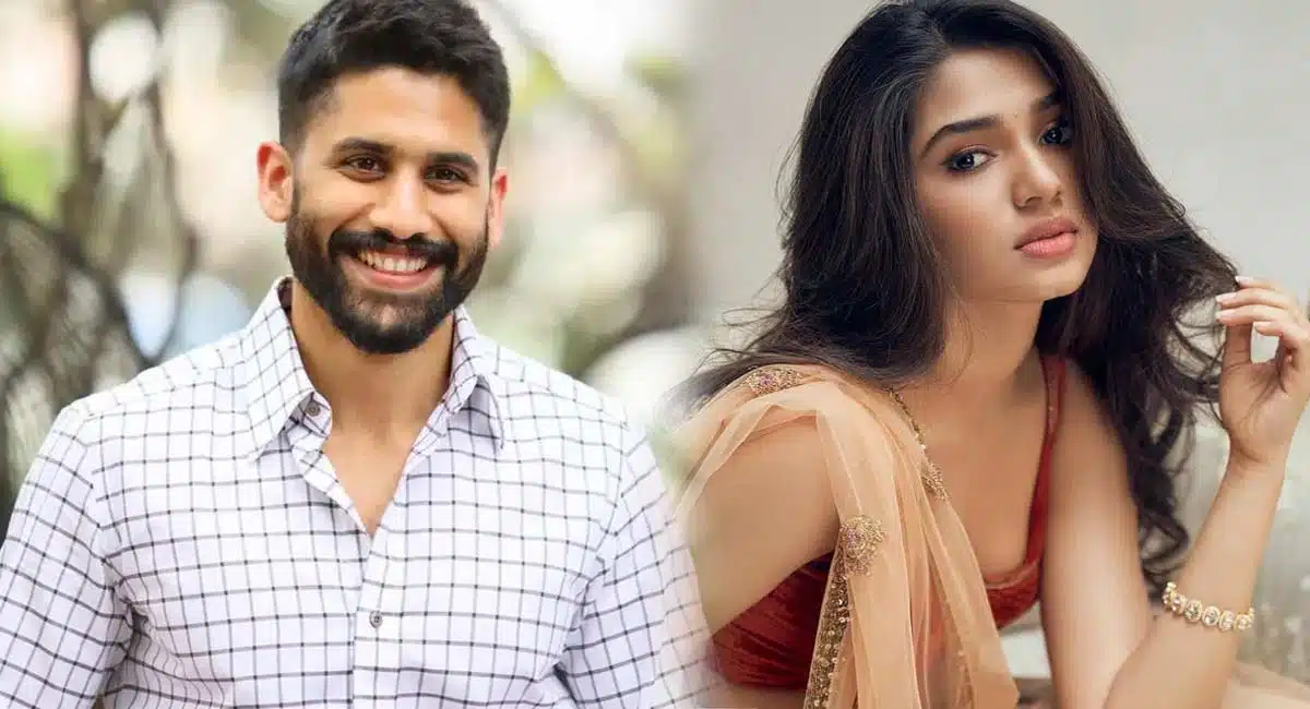 Krithi Shetty in Naga Chaitanya new movie‌ Heroine 