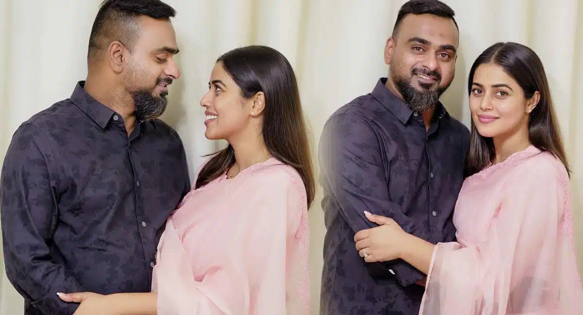 poorna introduced her husband