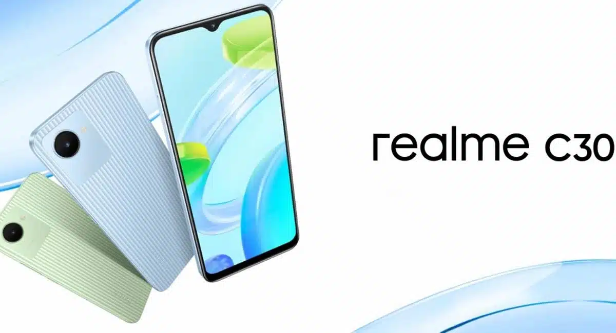 Realme C30 with latest features in low Budget