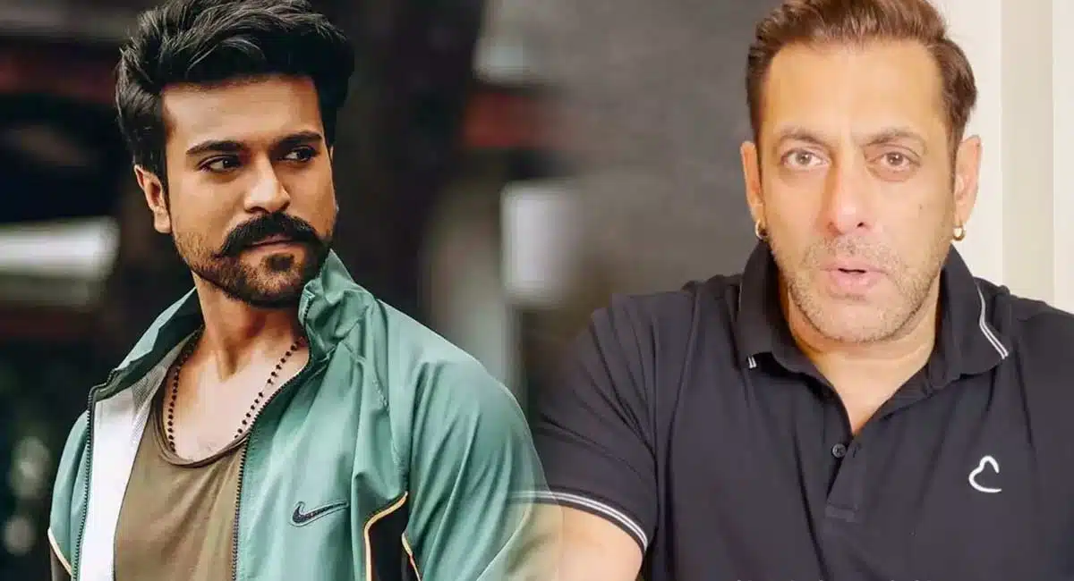Salman Khan Region Ram Charan on Tollywood Stars