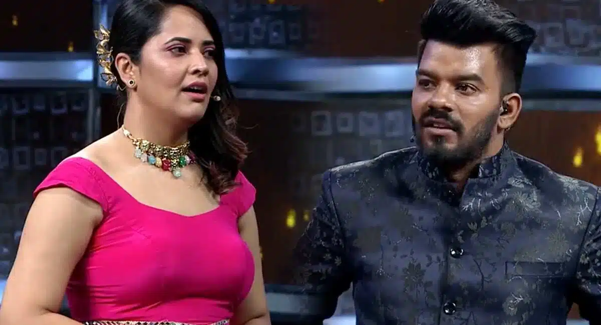 Sudigali Sudheer Praises on Anasuya Beauty