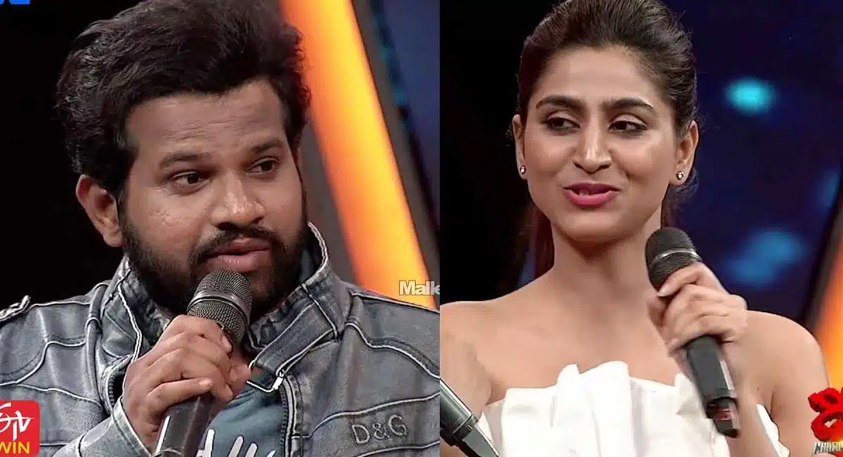 Varshini post On Love With Hyper Aadi 