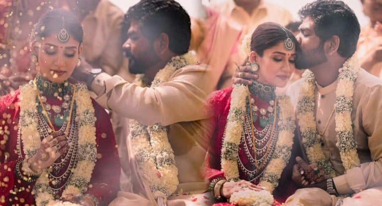 Nayanthara : వ‌ధువుగా మెరిసిపోతున్న న‌య‌న‌తార‌.. పెళ్లి వేడుక‌కు హాజ‌రైన నార్త్, సౌత్ సెల‌బ్స్